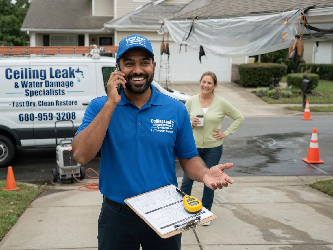 Ceiling Leak Cleanup Granite, CO FAQs